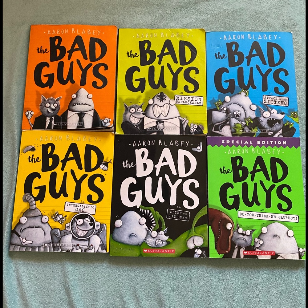 Bad guys books 1. 2. 4. 5. 6. 7.